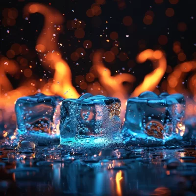 ice and flame