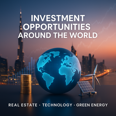 Premium Global Investment Opportunities – Real Estate, Tech, Green Energy